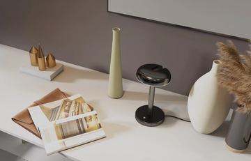 CABRIOLETTE - LED adjustable aluminium table lamp by Martinelli Luce - view 3